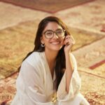 Mrunal Thakur Instagram - What a beautiful ode to Kashmir’s beauty and craftsmanship! I had the best time shooting with these Lenskart Studio glasses from their newly launched Gulmarg Eyewear Collection! I’m obsessed, as it has the perfect blend of stunning beauty and craftsmanship. This is a great way to embrace tradition with a modern twist, and that’s what makes this range of eyewear my go-to for the 2023 wedding season! ✨ Shop the collection from @lenskart ’s link in the bio or visit the store. #GulmargLK #LenskartStudio #MrunalThakur