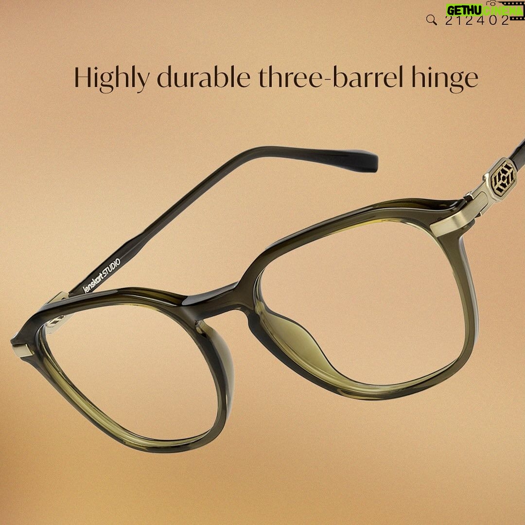 Mrunal Thakur Instagram - What a beautiful ode to Kashmir’s beauty and craftsmanship! I had the best time shooting with these Lenskart Studio glasses from their newly launched Gulmarg Eyewear Collection! I’m obsessed, as it has the perfect blend of stunning beauty and craftsmanship. This is a great way to embrace tradition with a modern twist, and that’s what makes this range of eyewear my go-to for the 2023 wedding season! ✨ Shop the collection from @lenskart ’s link in the bio or visit the store. #GulmargLK #LenskartStudio #MrunalThakur