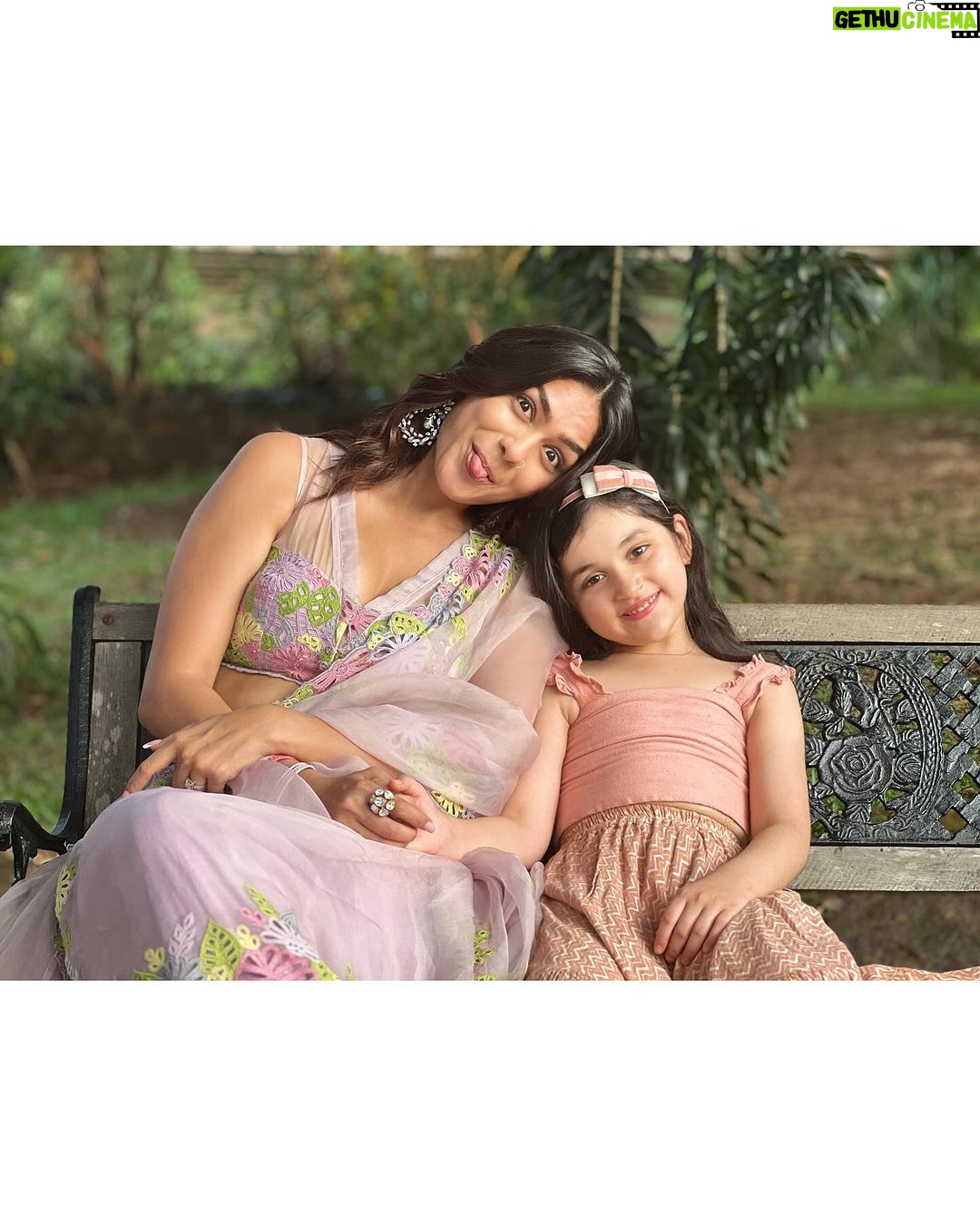 Mrunal Thakur Instagram - Happy Birthday my little princess, my sunshine, my bestest friend on the sets of Hi Nanna. You’re someone I absolutely enjoyed working with, playing games with in between the shots, teach dancing to you, teach you new words. For me, you’re truly a god’s child. You’re so well behaved, disciplined and most importantly, a fantastic actress. I’m so happy to have found a family member on the sets of Hi Nanna. The way you have been brought up by Shivani reflects in how beautiful you’re as a person , You are one of the most beautiful kids I’ve ever met in my life. My heart is so full today on your birthday that I just want to let you know that you’re not just a good baby girl but you’re one of the best actors I have worked with, soo nice, soo expressive, soo obedient, disciplined and hardworking. Thank you so much for coming into my life and teaching me what love is. I love you and I will love you for the rest of my life. PS - I’m going to sign a contract the next time I meet you that I want you in all my films and I can’t wait for the world to witness your beautiful performance. Our film wouldn’t be the same without you, you are the heart and soul of the film. So quickly you came into my life and have been such an integral part of it. I just want to bless you and I want to say that I love you. Thank you for being you, so do not ever ever ever change. Love you Kiara!💖