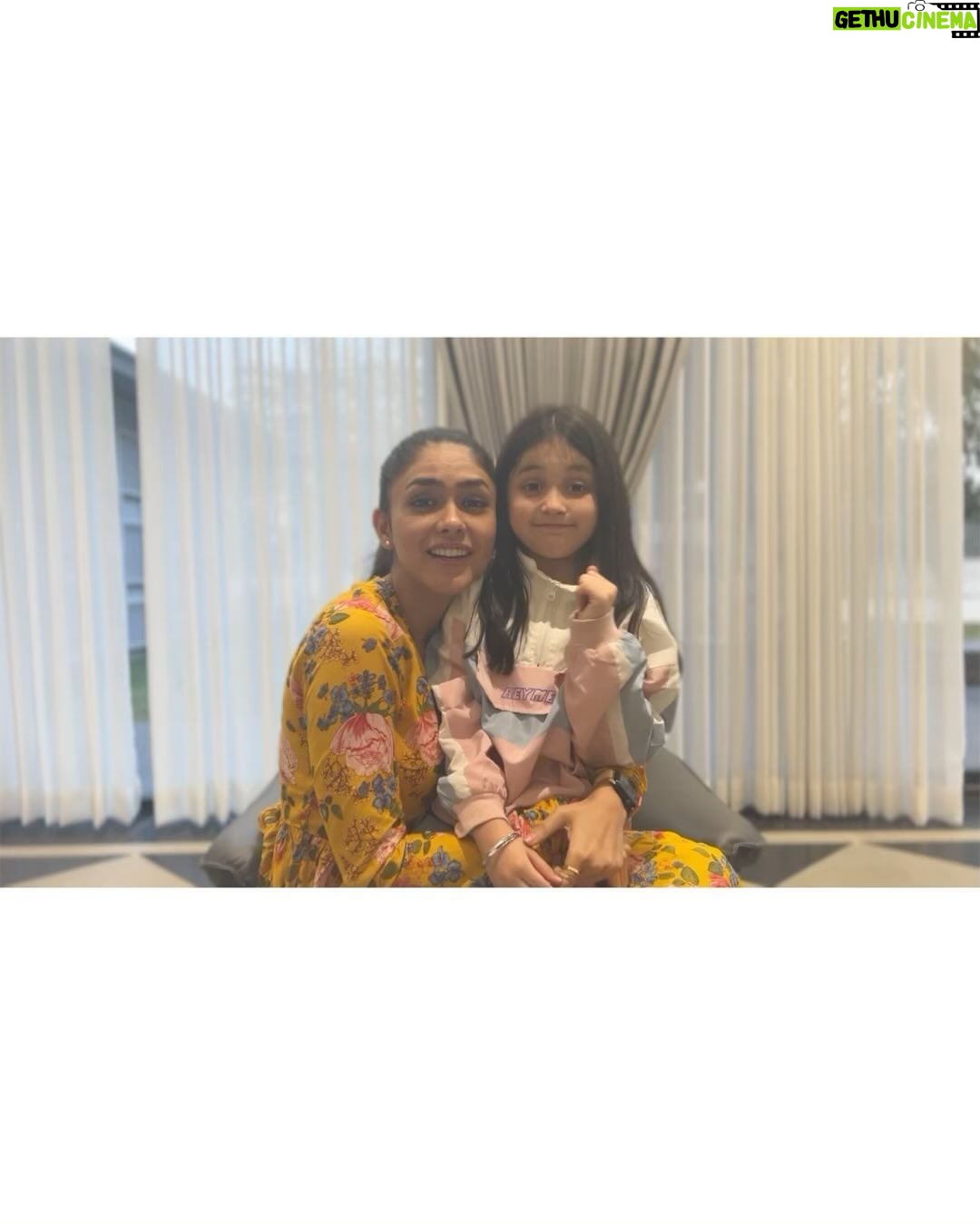 Mrunal Thakur Instagram - Happy Birthday my little princess, my sunshine, my bestest friend on the sets of Hi Nanna. You’re someone I absolutely enjoyed working with, playing games with in between the shots, teach dancing to you, teach you new words. For me, you’re truly a god’s child. You’re so well behaved, disciplined and most importantly, a fantastic actress. I’m so happy to have found a family member on the sets of Hi Nanna. The way you have been brought up by Shivani reflects in how beautiful you’re as a person , You are one of the most beautiful kids I’ve ever met in my life. My heart is so full today on your birthday that I just want to let you know that you’re not just a good baby girl but you’re one of the best actors I have worked with, soo nice, soo expressive, soo obedient, disciplined and hardworking. Thank you so much for coming into my life and teaching me what love is. I love you and I will love you for the rest of my life. PS - I’m going to sign a contract the next time I meet you that I want you in all my films and I can’t wait for the world to witness your beautiful performance. Our film wouldn’t be the same without you, you are the heart and soul of the film. So quickly you came into my life and have been such an integral part of it. I just want to bless you and I want to say that I love you. Thank you for being you, so do not ever ever ever change. Love you Kiara!💖