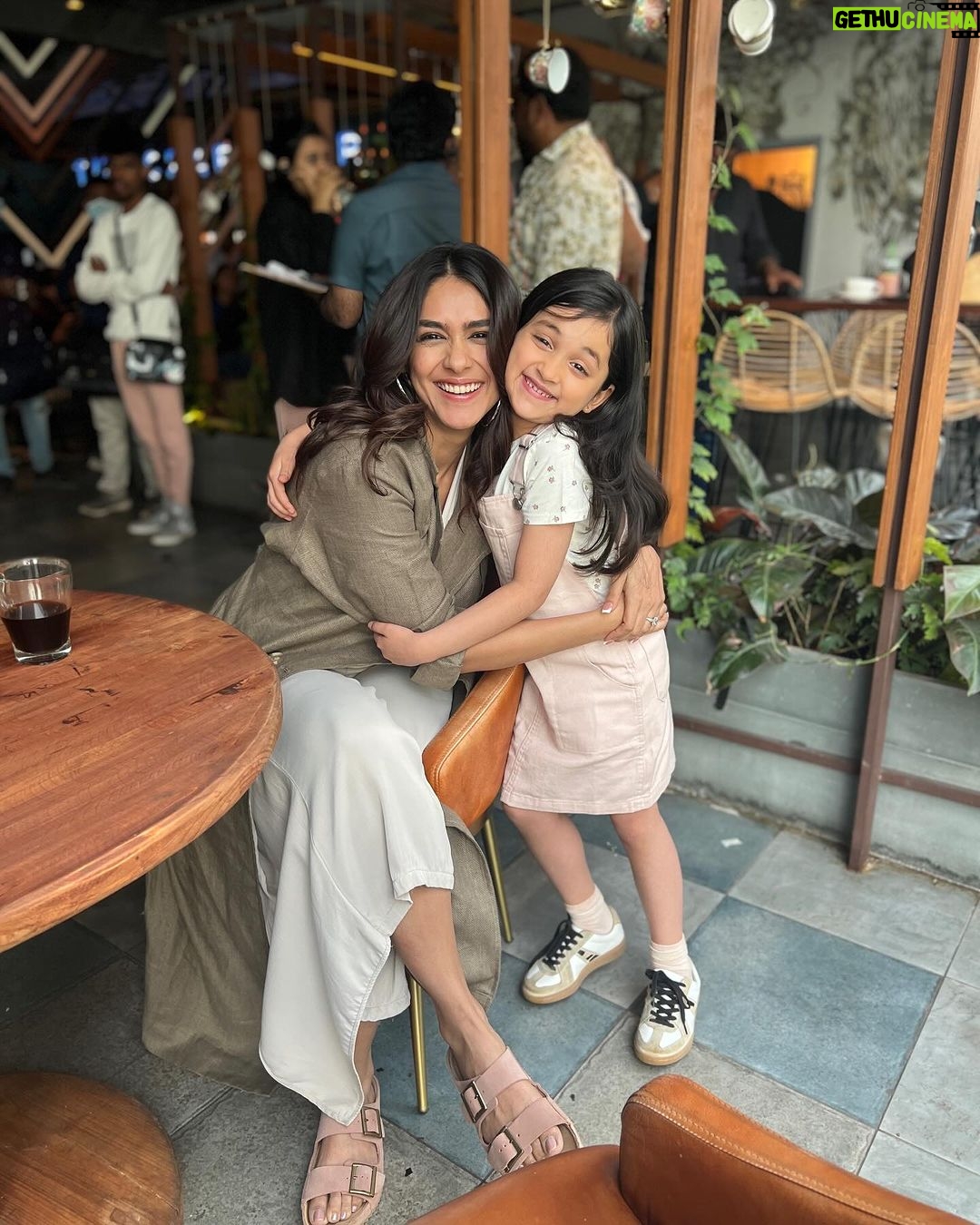 Mrunal Thakur Instagram - Happy Birthday my little princess, my sunshine, my bestest friend on the sets of Hi Nanna. You’re someone I absolutely enjoyed working with, playing games with in between the shots, teach dancing to you, teach you new words. For me, you’re truly a god’s child. You’re so well behaved, disciplined and most importantly, a fantastic actress. I’m so happy to have found a family member on the sets of Hi Nanna. The way you have been brought up by Shivani reflects in how beautiful you’re as a person , You are one of the most beautiful kids I’ve ever met in my life. My heart is so full today on your birthday that I just want to let you know that you’re not just a good baby girl but you’re one of the best actors I have worked with, soo nice, soo expressive, soo obedient, disciplined and hardworking. Thank you so much for coming into my life and teaching me what love is. I love you and I will love you for the rest of my life. PS - I’m going to sign a contract the next time I meet you that I want you in all my films and I can’t wait for the world to witness your beautiful performance. Our film wouldn’t be the same without you, you are the heart and soul of the film. So quickly you came into my life and have been such an integral part of it. I just want to bless you and I want to say that I love you. Thank you for being you, so do not ever ever ever change. Love you Kiara!💖