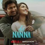 Mrunal Thakur Instagram - Your invitation to witness Nanna, Mahi and Yashna’s story filled with love ❤️ and magic✨is here. #HiNanna is now streaming on Netflix, in Telugu, Tamil, Malayalam, Kannada, & Hindi.