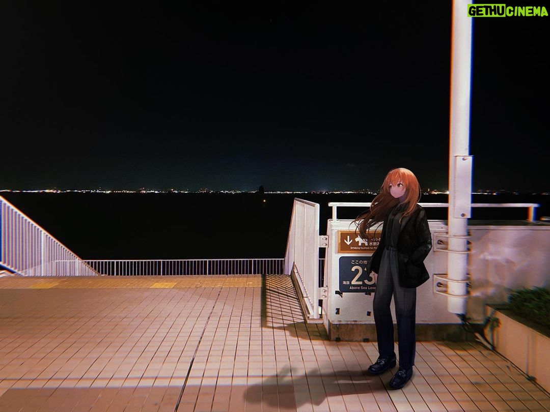 Mugi Ienaga - 5.6K Likes - ぴかぴかの水平線 #海ほたる #夜景 #新しい靴