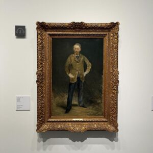 Mugi Ienaga Instagram - エドゥアール・マネ『自画像』
1878-1879年 油彩 カンヴァス

数ヶ月前に行ったアーティゾン美術館。ここでみる印象派やその前後期の絵画はなんだか安心できます。この作品内のマネの上着の襟の重ねが左右逆になっているのは、写真ではなく鏡を見て描いたからだそうです。ほんのり染まった耳と頬もいいなあ

#artizonmuseum #アーティゾン美術館