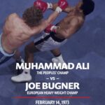 Muhammad Ali Instagram - Today in 1973, Muhammad Ali narrowly defeated Britain's European heavyweight champion, Joe Bugner, in a closely contested 12-round match.⁣ ⁣ 📸: @neilleiferphotography⁣ ⁣ ⁣ ⁣ #MuhammadAli #Icon #Boxing #GOAT #Champion #Star #JoeBugner #CloseMatch #NeilLeifer #Photography