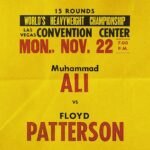 Muhammad Ali Instagram - On this day in 1965…🥊⁣ ⁣ Floyd Patterson, determined on reclaiming his title, took on Muhammad Ali in the ring. The referee stopped the fight in the twelfth round due to the sustained punishment Patterson endured, declaring Ali the winner.⁣ ⁣ ⁣ ⁣ #MuhammadAli #Icon #Fight #Boxing #Champion #GOAT #FloydPatterson