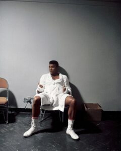 Muhammad Ali Instagram - Muhammad Ali in the dressing room before his fight vs Floyd Patterson.⁣ ⁣ Las Vegas, NV.⁣ November 22, 1965.⁣ ⁣ 📸: @neilleiferphotography⁣ ⁣ ⁣ #MuhammadAli #Icon #Champion #NeilLeifer #Fight #FloydPatterson #GOAT #Champion