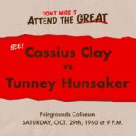 Muhammad Ali Instagram - On this day in 1960, an 18-year-old Muhammad Ali (then known as Cassius Clay) marked his debut in the professional boxing arena. He triumphed over 30-year-old Tunney Hunsaker in the 6th round.⁣ ⁣ ⁣ ⁣ #MuhammadAli #Icon #Fight #Boxing #Champion #AlivsHunsaker #Winning #TunneyHunsaker