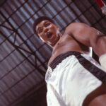 Muhammad Ali Instagram - Muhammad Ali defeated George Foreman in the “Rumble in the Jungle” by knockout in the eighth round.⁣ ⁣ 📸: @neilleiferphotography⁣ ⁣ ⁣ ⁣ #MuhammadAli #Icon #RumbleintheJungle #MuhammadAlivsGeorgeForeman #Boxing #Legendary #GOAT #Champion