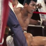 Muhammad Ali Instagram - Muhammad Ali on a corner stool during his fight vs George Foreman at Stade du 20 Mai. ⁣ ⁣ Kinshasa, Zaire - October 1974.⁣ ⁣ 📸: @neilleiferphotography⁣ ⁣ ⁣ ⁣ #MuhammadAli #Icon #RumbleintheJungle #MuhammadAlivsGeorgeForeman #Boxing #Legendary #GOAT #Champion