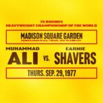 Muhammad Ali Instagram – Exactly 46 years ago today, Muhammad Ali beat Earnie Shavers in the 15th round.⁣
⁣
#MuhammadAli #Icon #Boxing #EarnieShavers #Champion #GOAT #Boxing