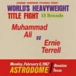 Muhammad Ali Instagram – On this day in 1967 🥊⁣
⁣
Muhammad Ali triumphed over Ernie Terrell in a 15-round bout to regain the World Boxing Association title, previously stripped from him due to his refusal of military induction.⁣
⁣
⁣
#MuhammadAli #Boxing #Champion #GOAT #ErnieTerrell #WBATitle #Military