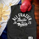 Muhammad Ali Instagram – The ‘Thrilla In Manila’ ⁣
⁣
New Arrivals by @rootsoffight.⁣
⁣
Forty-eight years ago, on Oct. 1 1975, they clashed one last time in the Philippines. Muhammad Ali. Smokin’ Joe Frazier. The trilogy of all trilogies, known forever as the “Thrilla in Manila.” That singular crossroads lives on through the ages, not just because it was the rubber match that became a pivot point to establish the greatest of all time, or even because it’s become the gold standard by which every boxer compares himself, but because each dropped the other off at the doorstep of death. And each came out a legend. ⁣
⁣
The @rootsoffight 2023 “Thrilla” collection celebrates boxing’s most electrifying bout of all time – available now.⁣
⁣
Link in story!
