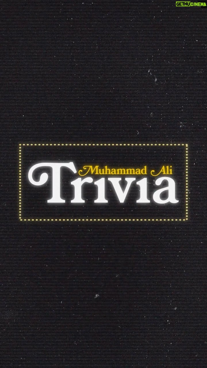 Muhammad Ali Instagram - ✍️Muhammad Ali Trivia ✍️ How many times did Muhammad Ali fight Floyd Patterson? Comment your answer below! #MuhammadAli #Icon #Question #Trivia #Boxing #Champion #GOAT