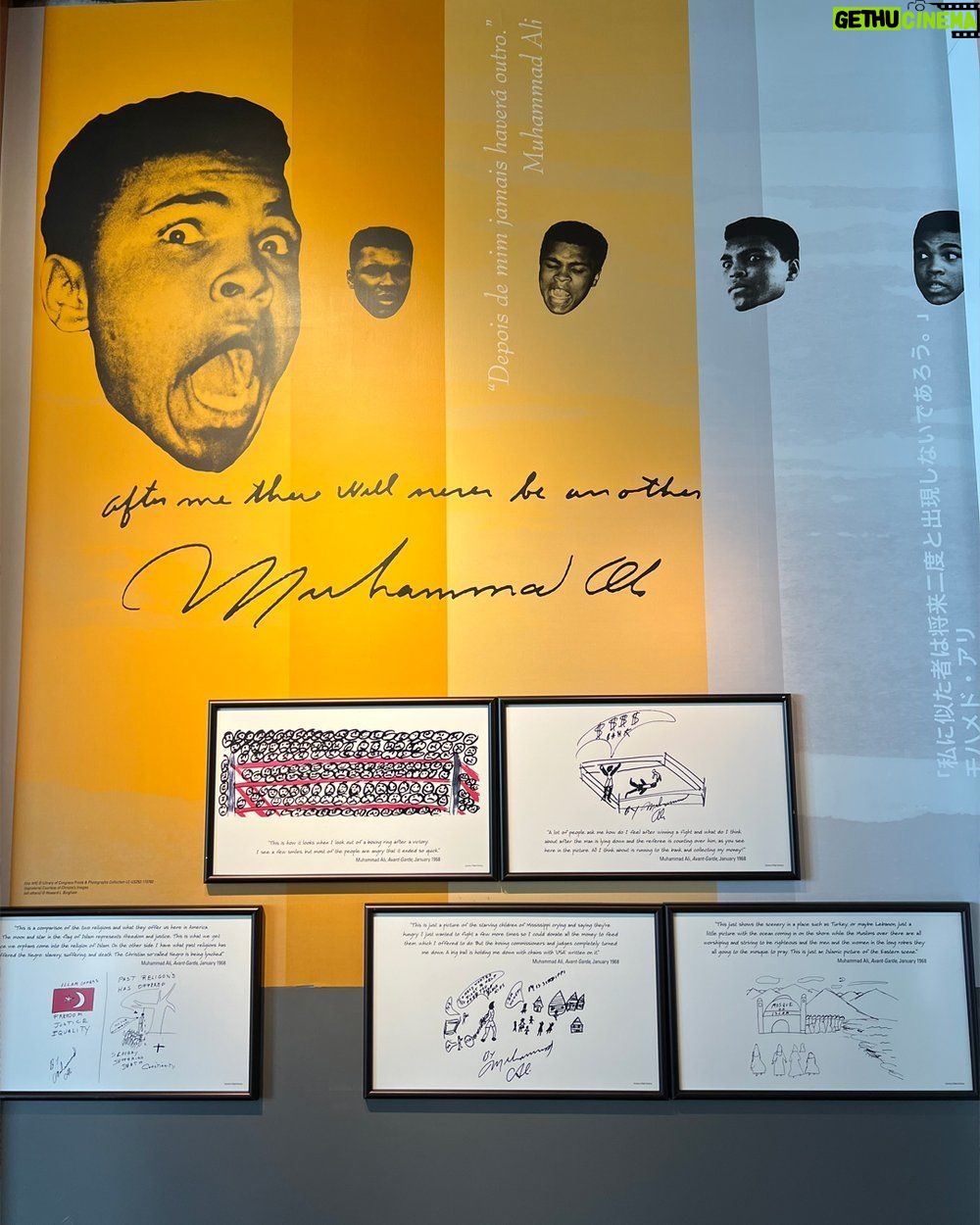 Muhammad Ali Instagram - Snippets written by Muhammad Ali in January 1968 featured at @alicenterlou. #MuhammadAli #Icon #AliCenter #Poems #Pictures