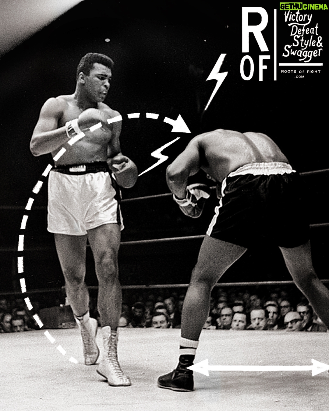 Muhammad Ali Instagram - “Float like a butterfly, sting like a bee.” New Arrival by @rootsoffight. The #rootsoffight vintage yellow “Float Like a Butterfly” hoody is now available, paying homage to the great Muhammad Ali - only at rootsoffight.com. #MuhammadAli #KnowYourRoots