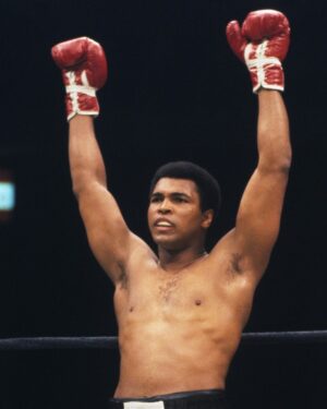 Muhammad Ali Instagram - "During lunch hours and times like that, l'd imagine I could hear my name over the loudspeaker announced as the Champion of the World."⁣
⁣
📸: @neilleiferphotography⁣
⁣
 ⁣
⁣
#MuhammadAli #Quote #ChampionoftheWorld #HighSchool #Loudspeaker #Manifest