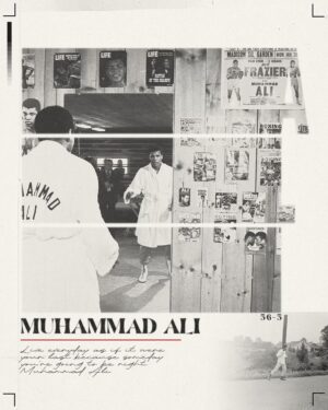 Muhammad Ali Instagram - “Live everyday as if it were your last because someday you’re gonna be right.” @muhammadali 

New RUDISxMuhammad Ali Collection out now.