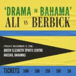 Muhammad Ali Instagram – 💥December 11th, 1981.💥
Muhammad Ali faced Trevor Berbick in a ten-round bout titled “Drama in Bahama” in Nassau, Bahamas. Berbick won through a unanimous decision, marking Ali’s final professional boxing match.
#MuhammadAli #Icon #Fight #DramainBahama #Nassau #TrevorBerbick #FinalMatch #Career