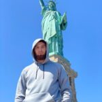 Mukhamed Berkhamov Instagram - Настиг я ее наконец🗽 Statue of Liberty National Monument