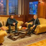 Mukhamed Berkhamov Instagram - Очень рад был личной встрече. Ещё раз благодарю за оказанное внимание и подарок. Аллыхьым куэду къыфхилъхьэж! @kanokov_arsen Москва • Moscow