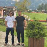 Mukhamed Berkhamov Instagram - С лучшим тренером города Сочи по ММА,сенсей Теуважуков🦾 Sochi Olympic Village Mountian Cluster