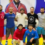 Mukhamed Berkhamov Instagram - Ежедневная рубка с этими тиграми.. Сос ты капитальный красавчик😁 Дома у Кодзокова,оч любит себя парень)
