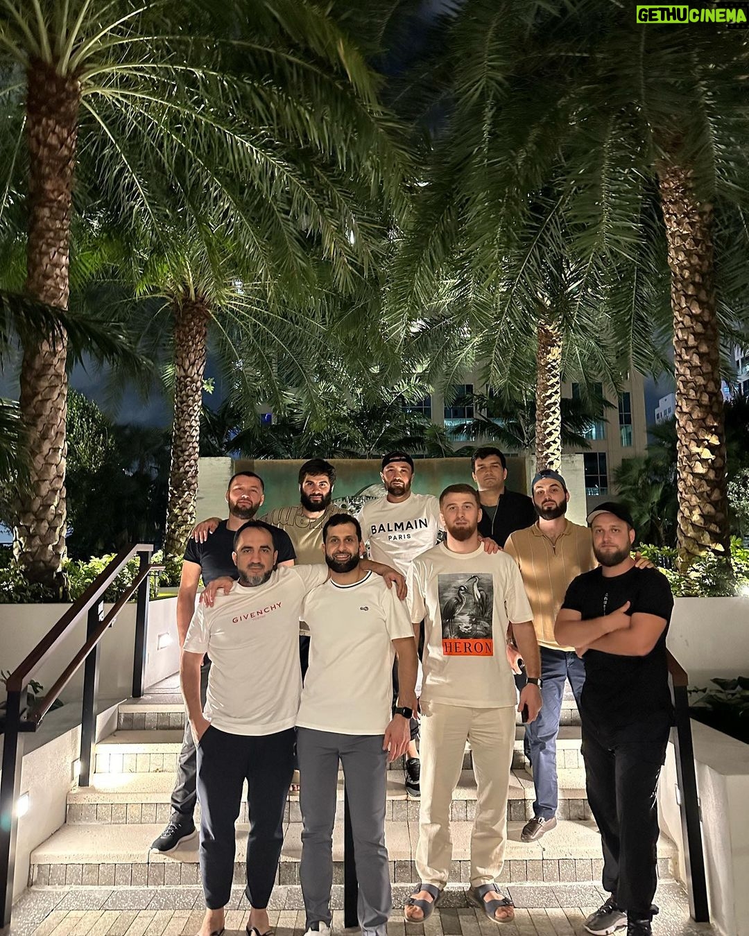 Mukhamed Berkhamov Instagram - Таким вот составом проводили этот прекрасный месяц.. Downtown Fort Lauderdale