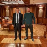 Mukhamed Berkhamov Instagram - Очень рад был личной встрече. Ещё раз благодарю за оказанное внимание и подарок. Аллыхьым куэду къыфхилъхьэж! @kanokov_arsen Москва • Moscow