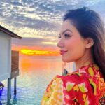 Munmun Dutta Instagram – Living the island life 🏝️🇲🇻❤️ What a fantastic, well deserved break from work. 

@joyislandmaldives @thecocooncollection @ncstravels 

#munmundutta #joyisland #thecocooncollection #maldives #travelgram #paradise Joy Island Maldives