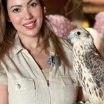 Munmun Dutta Instagram - Meet Shaheen 🦅 . . #reels #throwback #munmundutta #travelmemories #dubai #uae #travelmoments Dubai, United Arab Emirates
