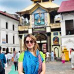 Munmun Dutta Instagram - Pashupati Nath temple and Boudhanath Stupa 🙏🏻🇳🇵 . . . #munmundutta #travel #nepal Nepal