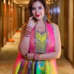 Munmun Dutta Instagram - Ahmedabad yesterday ✨ Outfit @asopalav Accessories @rubans.in Styled by @stylingbyvictor @sohail__mughal___ Managed by @afreenriaz . #munmundutta #navratri #navratrispecial #eventready #festivefashion Ahmedabad, India