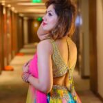 Munmun Dutta Instagram - Ahmedabad yesterday ✨ Outfit @asopalav Accessories @rubans.in Styled by @stylingbyvictor @sohail__mughal___ Managed by @afreenriaz . #munmundutta #navratri #navratrispecial #eventready #festivefashion Ahmedabad, India