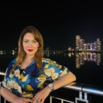 Munmun Dutta Instagram – Dubai beauty by night ! My 3rd time here and it still amazes me. 
Oh I love a good skyline 🏙️ 😍
.
I was sweating profusely even at this hour but it was worth a drive and see the city lit up beautifully. 
.
.
.
#munmundutta #dubai #dubai🇦🇪 #dubaimarina #palmjumeirah #atlantis #thepointe ##uae #dubainight #dubaiatnight #travel #travelmemories #tbt Dubai, United Arab Emirates