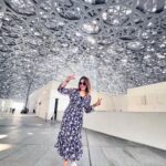 Munmun Dutta Instagram - Been to the one in Paris 🇫🇷 (my favourite 😻) Now been to the one in Abu Dhabi 🇦🇪 .. LOUVRE Museum . . . #munmundutta #travelphotography #louvremuseum #louvre #louvreabudhabi #uae🇦🇪 #architecture #travelinspiration #travel #wanderlust Louvre Abu Dhabi