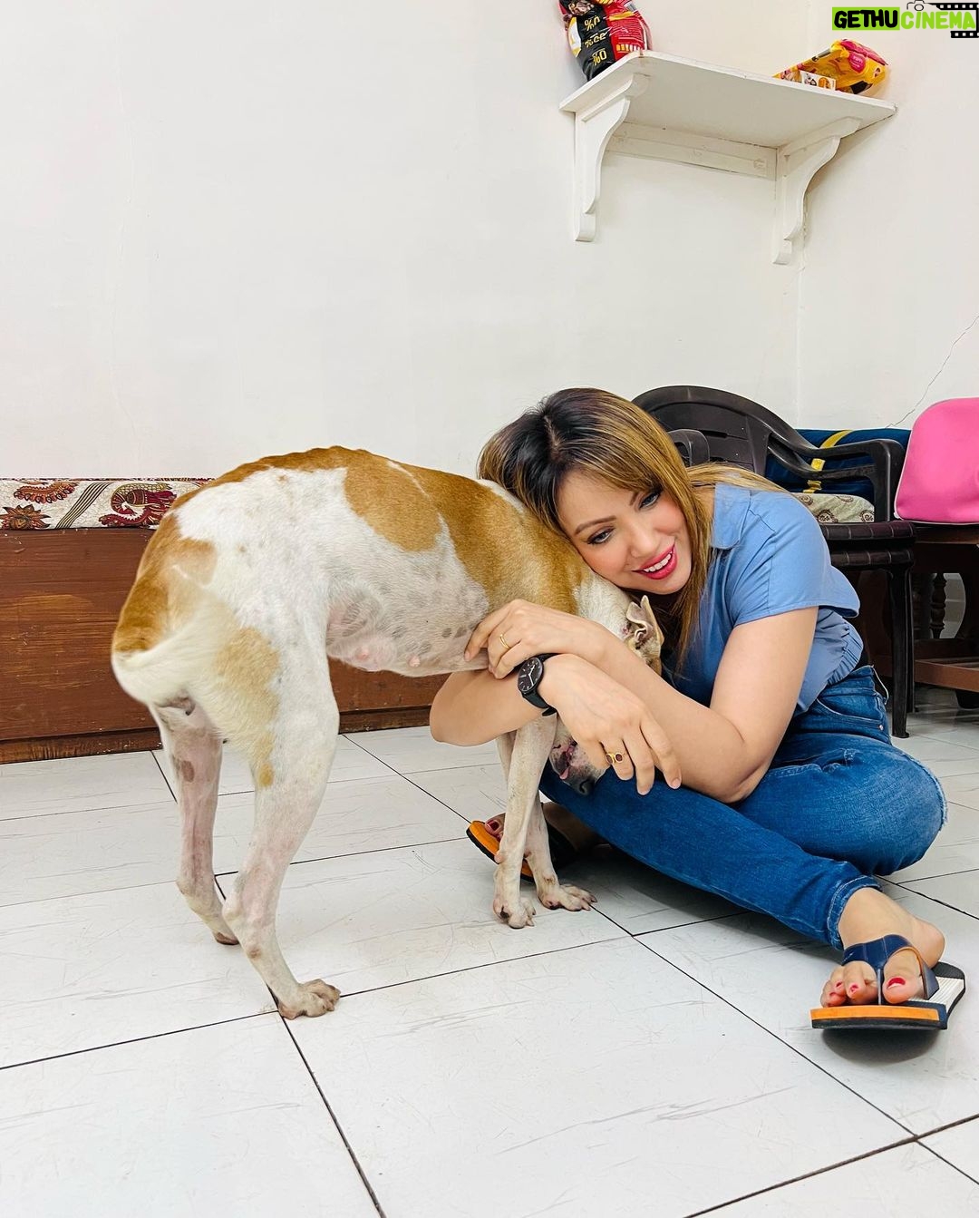 Munmun Dutta Instagram - Some āDā company for myself in between takes š„ š š¤ š¶ š . . . #munmundutta #picturesoftheday #behindthescenes #tmkoc #onsetlife #doglove #puppygram #inbetweentakes #inbetweenshots Dadasaheb Phalke Chitranagari FILMCITY Goregaon East Mumbai