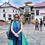 Munmun Dutta Instagram - Pashupati Nath temple and Boudhanath Stupa 🙏🏻🇳🇵 . . . #munmundutta #travel #nepal Nepal