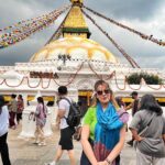 Munmun Dutta Instagram - Pashupati Nath temple and Boudhanath Stupa 🙏🏻🇳🇵 . . . #munmundutta #travel #nepal Nepal