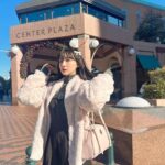 Murase Sae Instagram - #dailylook クリスマスが近づいているので、ANDGEEBEEで甘めなholidayコーデも🎄🐰💕 @andgeebee_official #ANDGEEBEE #クリスマス #クリスマスコーデ