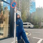 Murase Sae Instagram - #dailylook 移動も、とても楽なの🐻‍❄️☁️ 寒い寒いからお部屋でも活躍中💙💙 setup&Bag▶︎ @andgeebee_official 🍪🍪🍪🍪🍪🍪