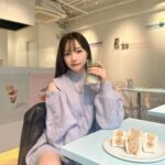 Murase Sae Instagram - #dailylook 🙈🍌🧁💜 12月おじゃまします(: 👗▶︎ @andgeebee_official