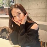 Murase Sae Instagram - #dailylook 黒だよっ🙊🩷 New Release Today(: #ANDGEEBEE #クリスマスコーデ