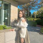 Murase Sae Instagram - #dailylook ❄️🌨️ 今年の冬も、あざとニットでます...🙈🩷 New Release Tomorrow(: @andgeebee_official Knit▷11/17 #ANDGEEBEE