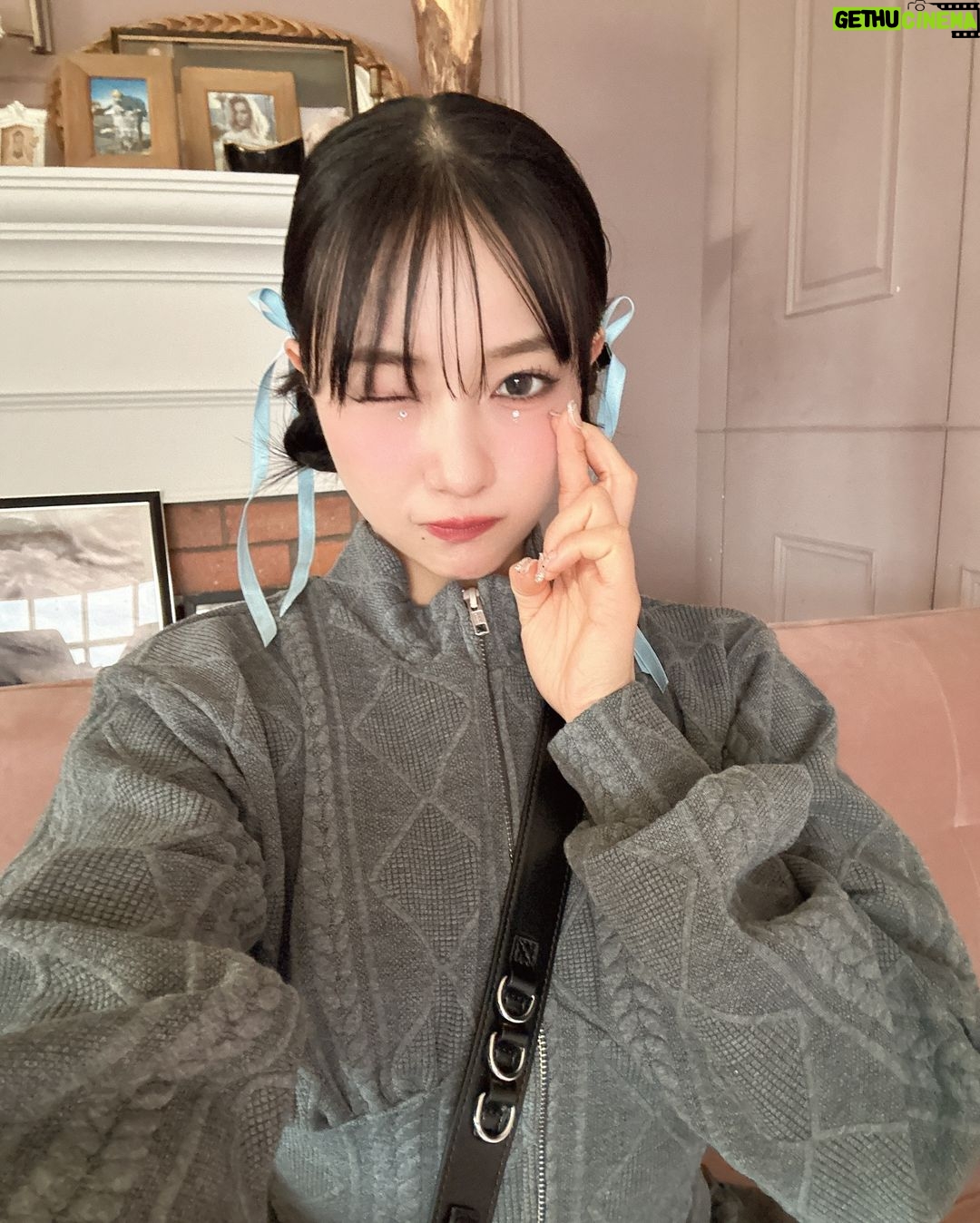 Murase Sae Instagram - #dailylook 本日はつばいアルヨ🤞🏻🐼🎀🩵🩶