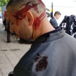 Murathan Muslu Instagram - Am Sonntag bist du Tod Am Set von "Der gute Bulle 2" ein Film von Lars Becker #tod #dead #headshot #dergutebulle2 #larsbecker #movie #film #filmset #blood Berlin, Germany