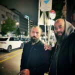 Murathan Muslu Instagram - Mit Alex @ekowmends live in Berlin #amazoncasting #drücktmirdiedaumen