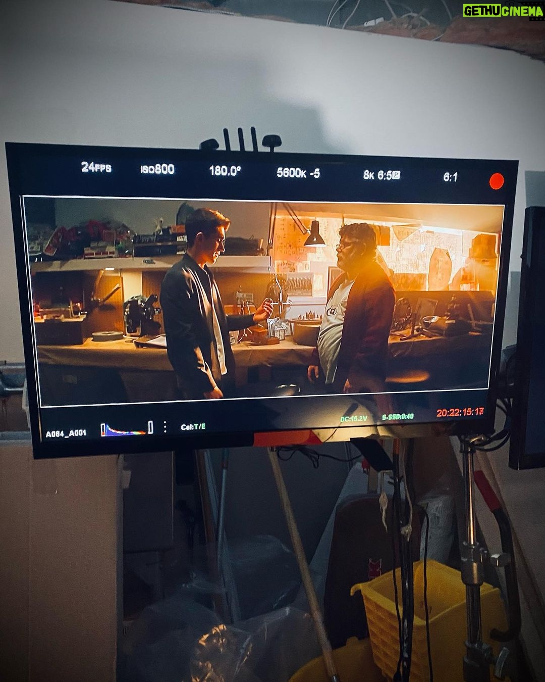 Myles Erlick Instagram - 24FPS @ 8K with Sean Astin… Sharing the screen with this living legend has been surreal. @mediajuicestudios @jeremysnead @seanastin #MatterOfTime #CharlieFleck #Gibbs #Movie #FeatureFilm #lifestyle #explore Dallas, Texas