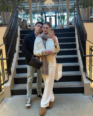 Myles Erlick Instagram - Oh how I love ya so much…
Happy birthday bubba, grateful to be at your side in this crazy thing called life❤️
Enjoy 24🤘🏼 @emilyfiish