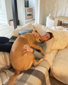 Myles Erlick Instagram - Well my little girl is 3 years old today, and yes I am making a post about my dog’s birthday cause she is my best friend and I don’t know what I’d do without her❤️Lots of toys and treats for you moo moo!! @emilyfiish thank you for loving her unconditionally, we love you foreva!🙏🏼 HAPPY BIRTHDAY MUNZIE ! #dogsofinstagram #rescuedog #pooch #monroe #doggo #instagram #explore
